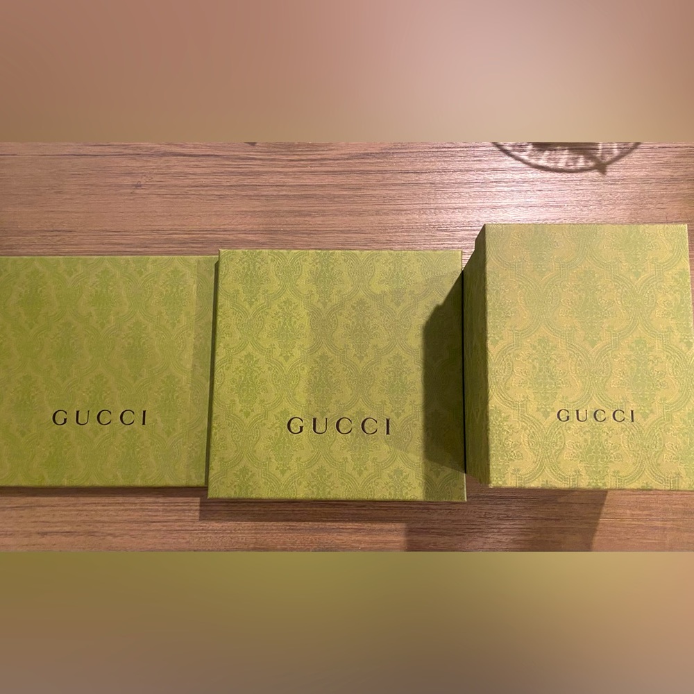 Gucci Boxes Set Of 4 ~Great For Decor~